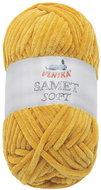 Vlnika Příze Samet Soft 100 g - 267 hořčicová - Yarn