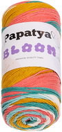 BELLATEX Yarn Papatya Bloom 100 g, 01 white, mustard, salmon - Yarn