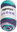 10 purple, turquoise, blue