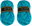 2 pcs - 901 green, blue