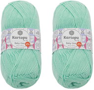 BELLATEX Baby One 100 g set of 2 pcs - 507 light green - Yarn