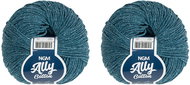 BELLATEX Ally cotton 50 g set 2 pcs - 050 kerosene - Yarn
