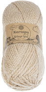 BELLATEX Yarn Melange Wool 100 g - 880 dark beige - Yarn