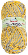 BELLATEX Yarn Terezka multi 50 g - 262 mustard grey - Yarn