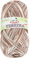 BELLATEX Yarn Terezka multi 50 g - 254 white, brown, grey - Yarn