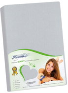 BELLATEX JERSEY sheet 140 × 200, medium grey - Bedsheet