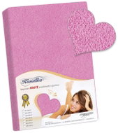 BELLATEX Froté prostěradlo, 010 růžové - Bedsheet