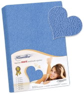 BELLATEX Froté prostěradlo, 025 modré - Bedsheet
