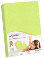 BELLATEX Froté prostěradlo, 038 jarní zeleň - Bedsheet