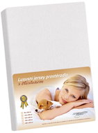BELLATEX Jersey s elastanem prostěradlo, 301 bílé - Bedsheet
