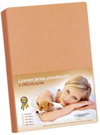 BELLATEX Jersey s elastanem prostěradlo, 307 losos - Bedsheet