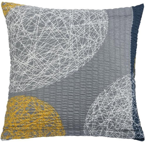 Bellatex cover 80/865, motif grey-orange balls - Pillowcase - Main image