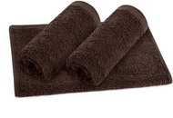 Bellatex Terry towels set of 3 - 30 × 50 106/18 dark brown - Towel Set