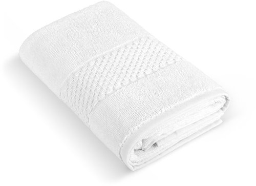 Bellatex Hotel terry towel 002 white 50 × 100 cm 550 g - Towel - Main image