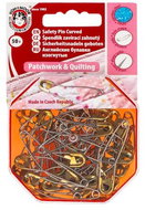 BELLATEX Closing pin curved, stainless steel / brass DUPLEX 50 pcs - Sewing kit