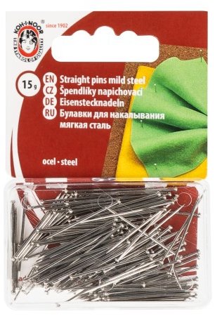 BELLATEX gombostű, lágyacél 0,80 mm 15 g 26 darab