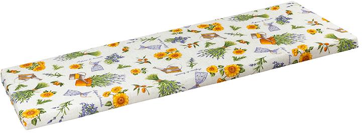 BELLATEX 34 / 561 sima, cipzáras 40 × 120 levendula színű, teáskannával