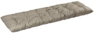 BELLATEX Bench seat 41 / 016 quilted 40 × 120 Uni brownish grey - Pillow Seat