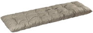 BELLATEX Bench seat 41 / 016 quilted 40 × 150 Uni brownish grey - Pillow Seat