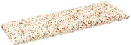 BELLATEX Bench seat 41 / 607 quilted 40 × 150 leaves coloured - Pillow Seat