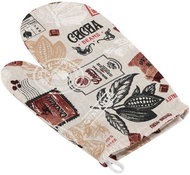 BELLATEX Handkerchief EMA 28 × 18 cm 66/563 cocoa - Oven Mitt
