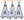 Set of 3 towels 50 × 70 cm, 132 coffee