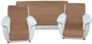 BELLATEX Korall Micro 3+1+1 sofa cover set 6014/013 coffee - Blanket