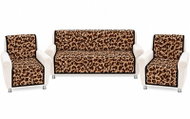 BELLATEX Korall Micro 3+1+1 set 6118/291 leopard - Blanket