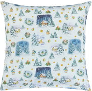 BELLATEX Linen 40 × 40 cm 55/127 white Christmas - Pillowcase