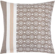 BELLATEX Linen 12/368 B 40 × 40 cm coffee flower - Pillowcase