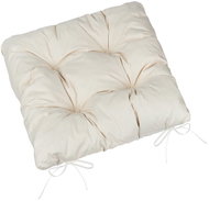 Bellatex Adéla 41/P208 prošívaný 40 × 40 cm, Uni bílá káva - Pillow Seat