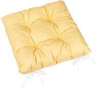 Bellatex Adéla 41/P212 prošívaný 40 × 40 cm, Uni okrový - Pillow Seat