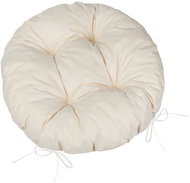 Bellatex Adéla 62/P208 kulatý prošívaný prům. 40 cm, Uni bílá káva - Pillow Seat