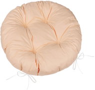 Bellatex Adéla 62/P213 kulatý prošívaný prům. 40 cm, Uni kávovový - Pillow Seat