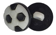 Bellatex G - button 14mm ball black - 3453B - Button