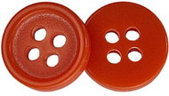 Bellatex G - button 10mm orange - 4801 - Button