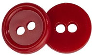 Bellatex G - button 11mm red - 4182 - Button