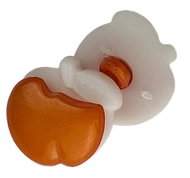 Bellatex G - button 14mm apple orange - 4530 - Button