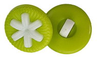 Bellatex G - button 14mm green star - 4477 - Button