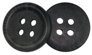 Bellatex G - button 15mm black and grey - 19 - Button