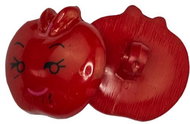 Bellatex G - button d.15mm apple red - 24 - Button