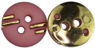 Bellatex G - button d.12mm pink - 26 - Button