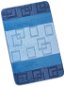 BELLATEX Bany 60 × 100 cm kostky modré - Fürdőszobai szőnyeg