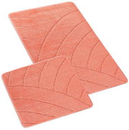 BELLATEX Bany set 60 × 100 cm + 60 × 50 cm arches salmon - Bath Mat