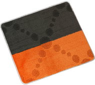 BELLATEX Bany 60 × 50 cm rays grey-orange - Bath Mat