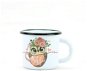 BELIS sfinx Smaltovaný hrnek dětský 7 cm, 0,25l sova coffee - Baby cup