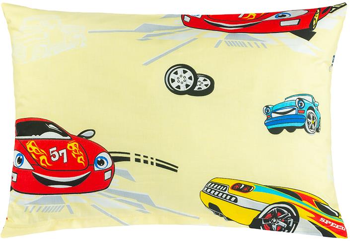 Bellatex 45/027 Viola párnahuzat, 40×60 cm, versenyautós, sárga