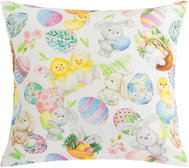 BELLATEX Cover Ema 45 × 45 cm 55/556 bunny and chick - Pillowcase