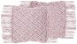 BELIANI, Sada 2 bavlnených vankúšov 40 × 40 cm ružová YANIKLAR, 203230 - Vankúš