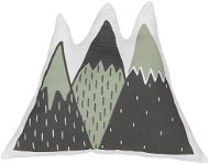 Polštář BELIANI, Dětský polštář hory 60 x 50 cm zeleno-černý INDORE, 243885 - Polštář